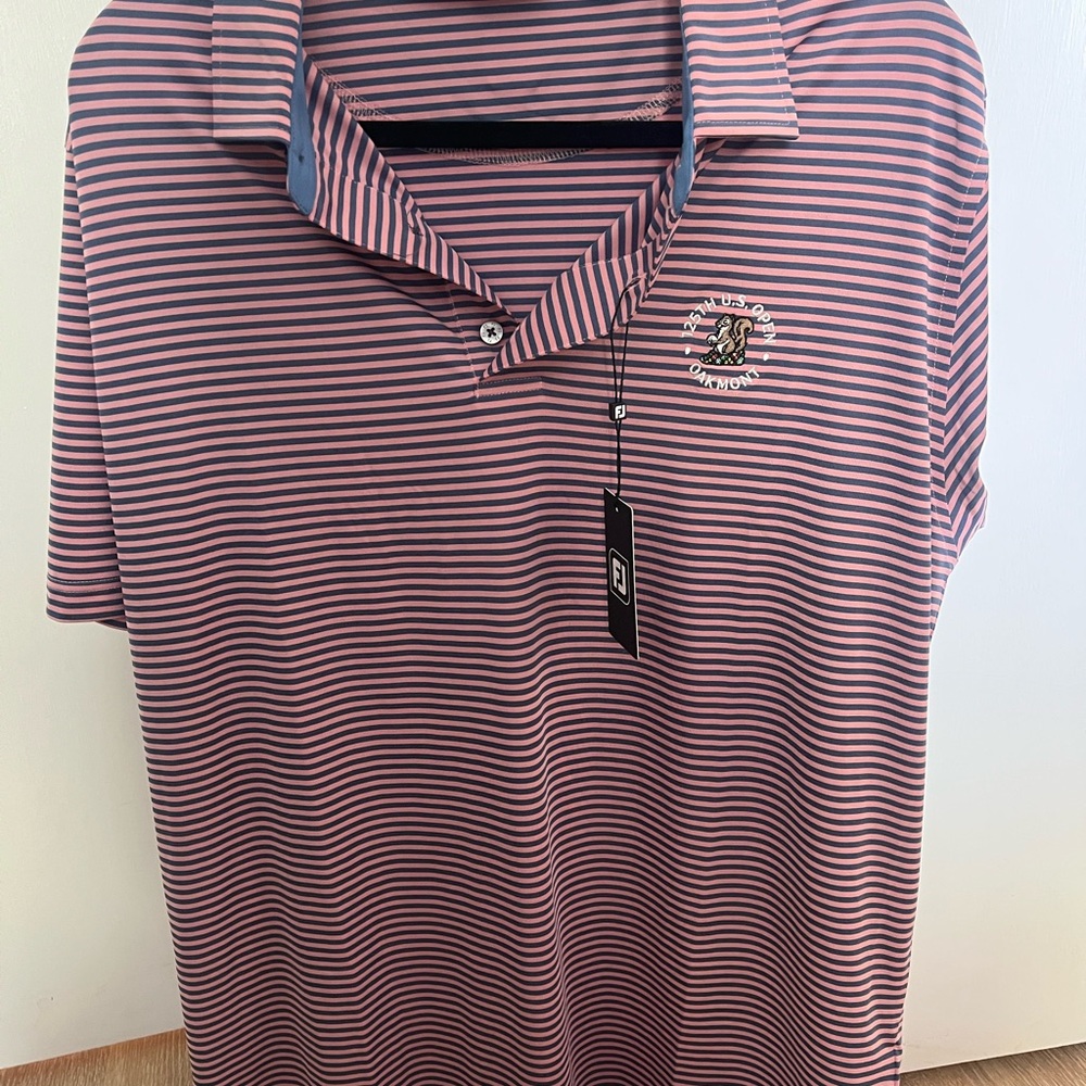 125 U.S. Open Oakmont Stripped Polo